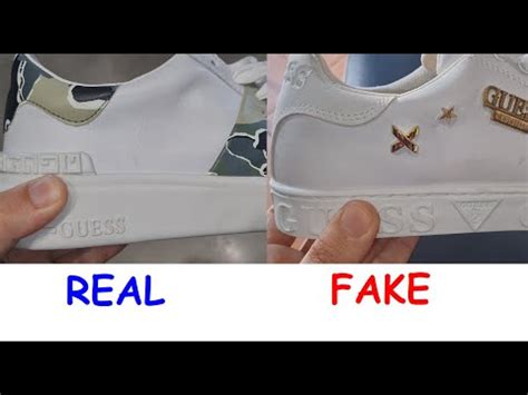 real guess shoes vs fake|guess the real shoes.